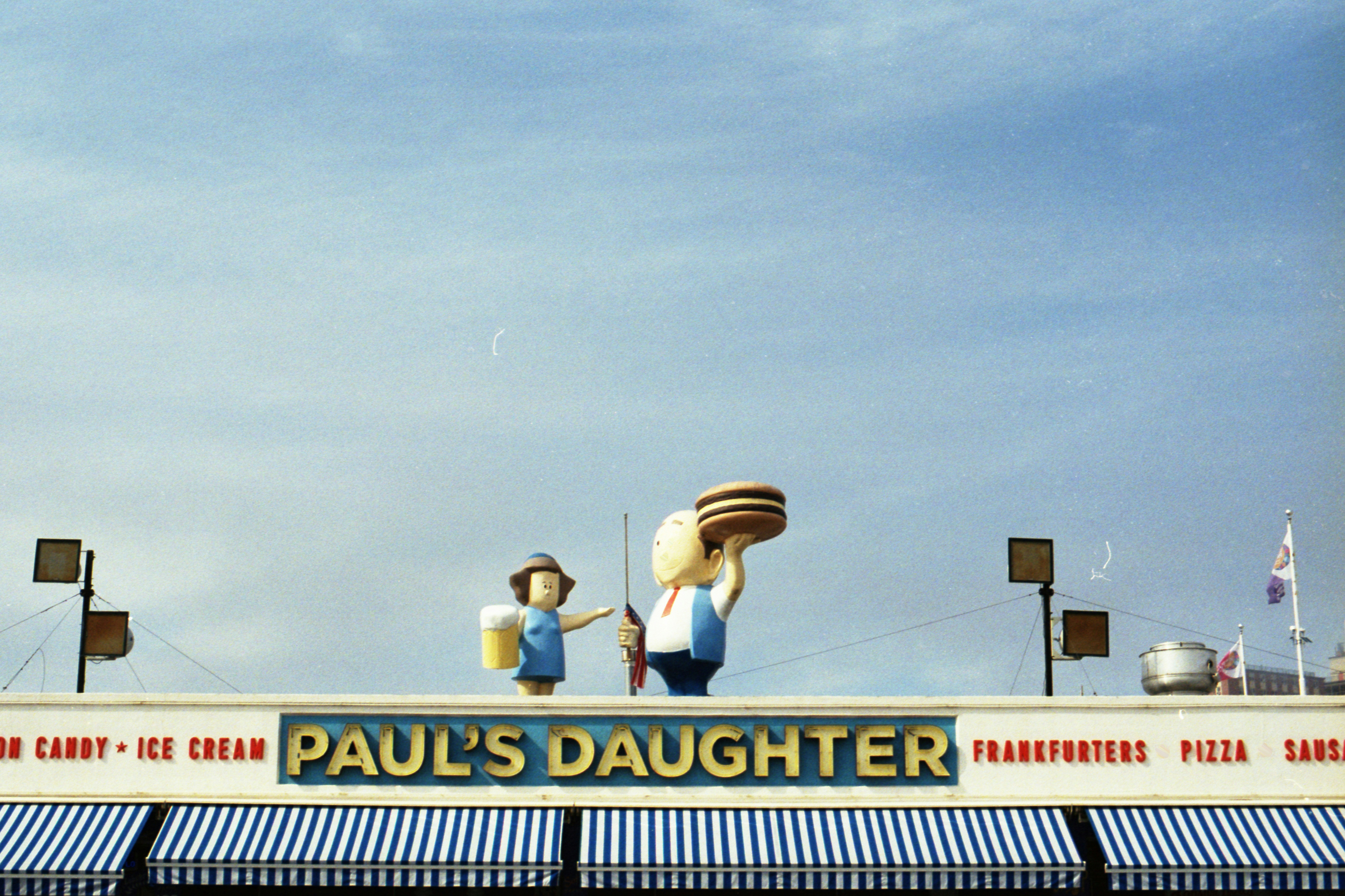 Paul's daughter signage under blue sky
